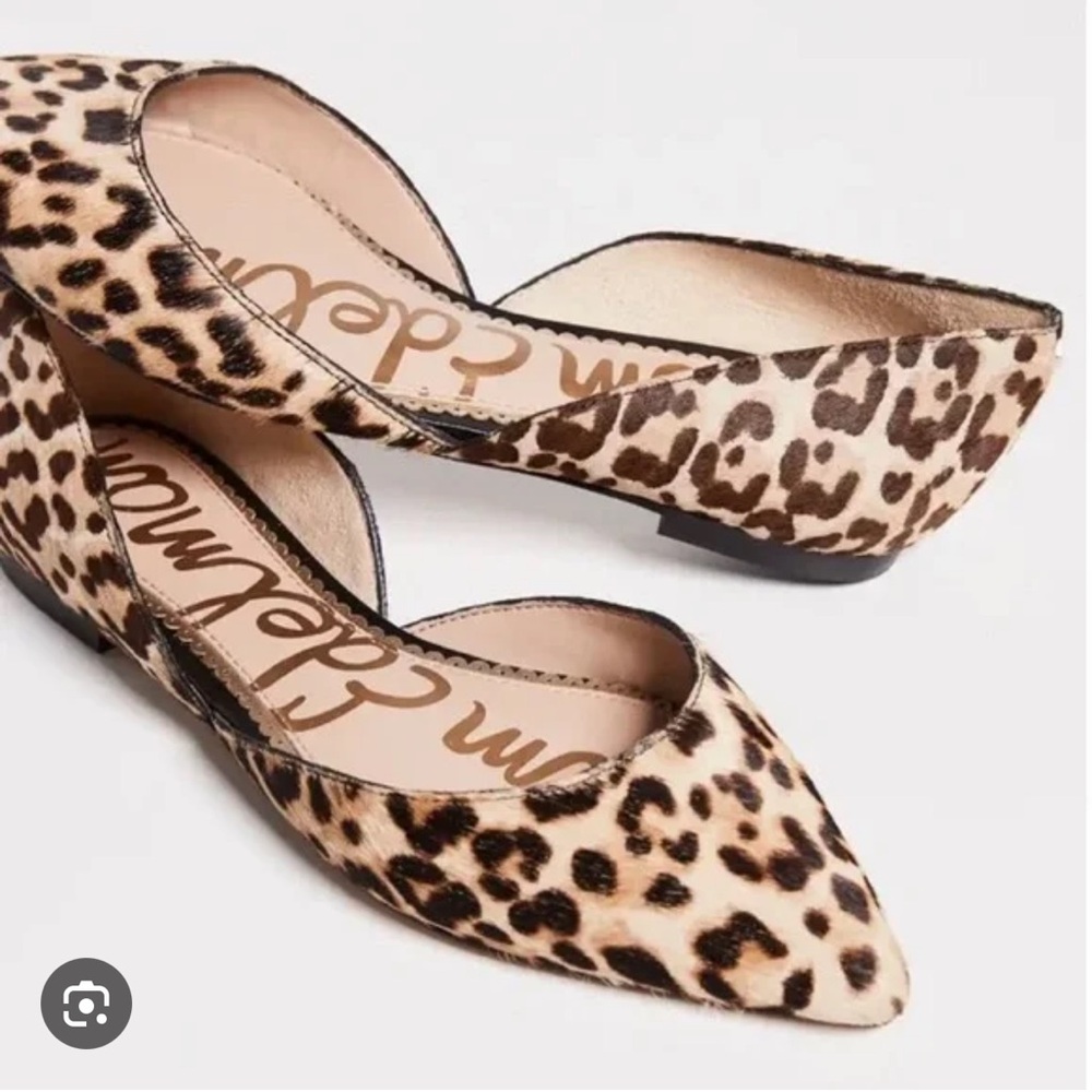 Sam Edelman Rodney D’Orsay Leopard Flats